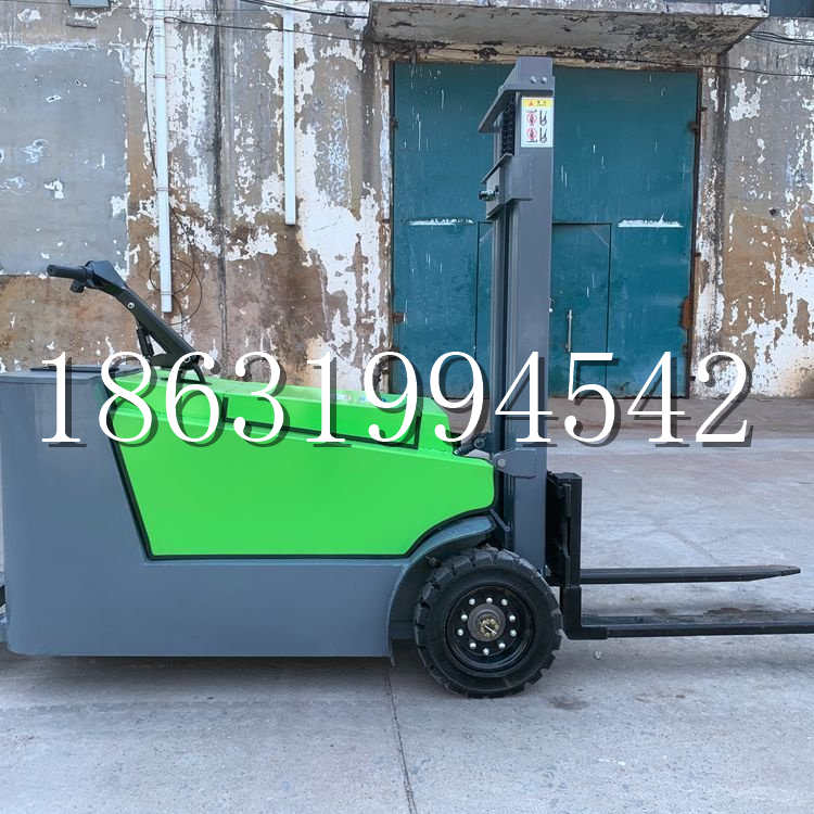 鄂托克旗小型电动叉车1吨2吨步行站驾式电瓶堆高充电装卸车液压升降车铲车
